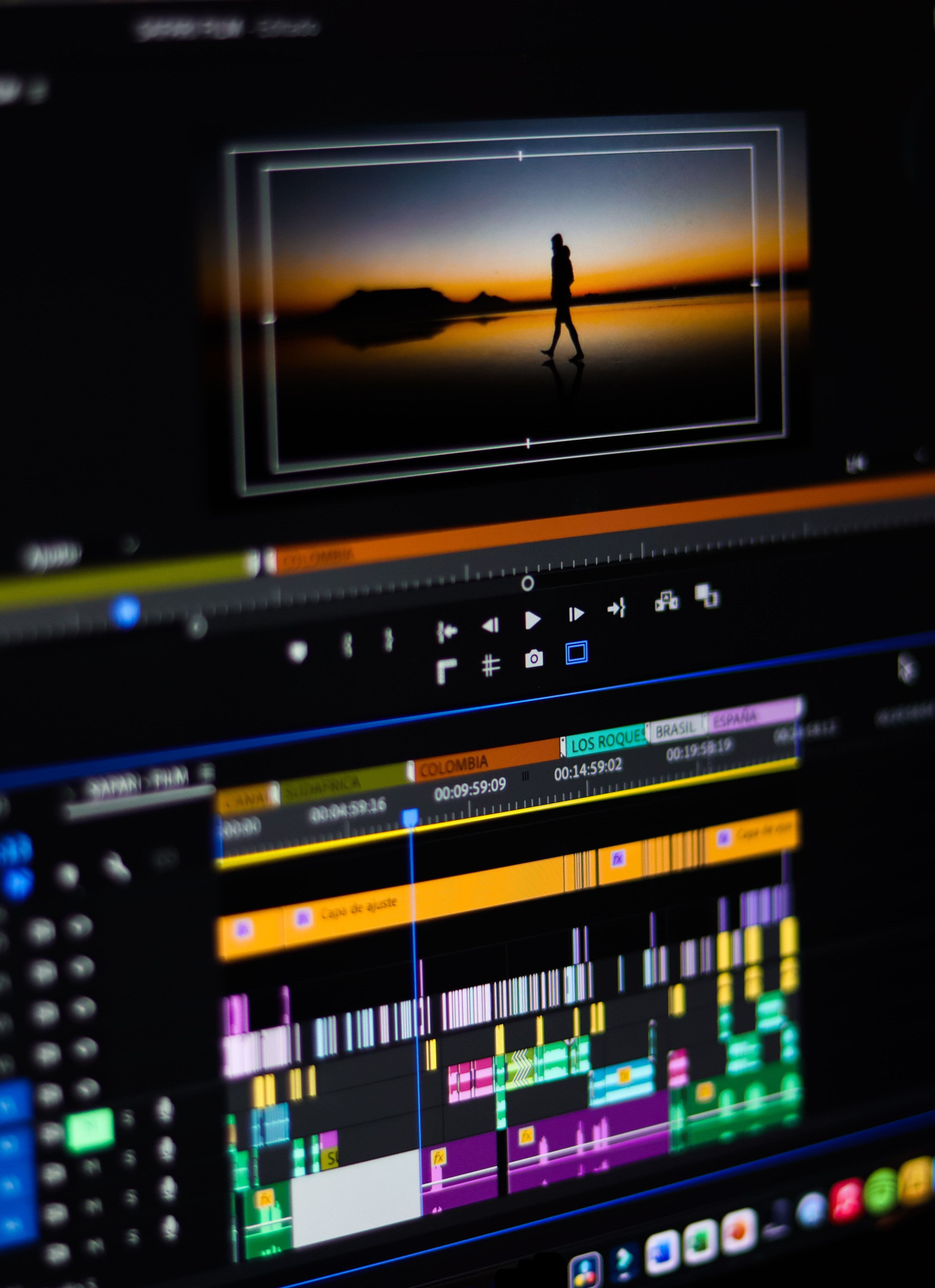 Cinematic Camera Set Background